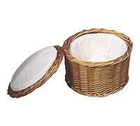 APS panier à oeufs, beige clair panier à oeufs, récipient à oeufs, saule solide