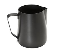 APS pichet antiadhésif Ø 8 cm, H: 10 cm, 0,35 Liter acier inoxydable, noir