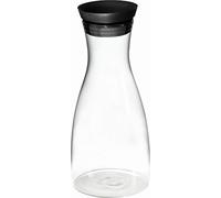 APS pichet en verre Ø 9,5 cm, H: 29 cm mit acier inoxydable- / Silikondeckel