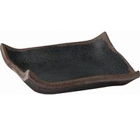 APS Plateau 14,5 x 14,5 cm, H: 2 cm mélamine, Noir