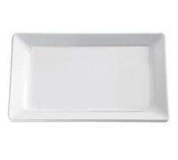APS Plateau 40 x 30 cm, H: 3 cm mélamine, Blanc