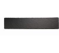 Plat en ardoise naturelle, (L)300 x (P)120 mm,anthracite