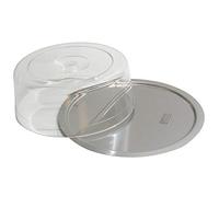 APS Plateau avec Cloche Ø 38 cm, H: 13 cm 18/0 Acier Inoxydable