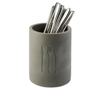 Aps - Pot à couverts Element 3 symboles Gris