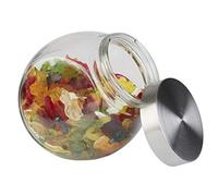 APS pot en verre avec couvercle 12,5 x 19 cm, H: 18 cm Glas, acier inoxydable
