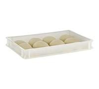 APS Germany Récipient à pâte – Boîte à pizza empilable – 14 L – 56,5 x 36,5 cm