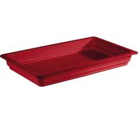 APS Récipient GN 1/1-60 mm Porcelaine rouge