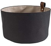 APS Germany Corbeille à pain en fibre synthétique lavable, anti-salissure Ø 20 cm gris foncé/beige