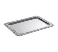 Plateau 'MIEUX SERVI', (L)350 x (P)240 mm, argent