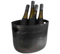 APS Seau à vin/à champagne, capacité : 7,00 litres, hauteur : 230 mm, noir