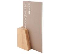 APS set de 2 supports pour menu de table 8,5 x 6 cm, H: 4,5 / 8,5 cm Holz, senkrecht et