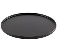 APS Soucoupe 85232 - Diamètre : 19 cm - Hauteur : 1 cm - En mélamine - Noire