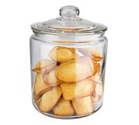 Bocal de conservation en verre pour biscuits - 4 Litres