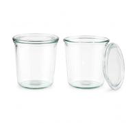 APS Weck verrines avec couvercle Ø 11 cm, H: 11 cm Sturzform 580 ml