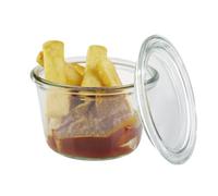 Bocal Weck avec couvercle, 370 ml, set de 3