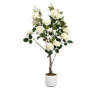 Aptliton Arbre à Roses Artificiel Blanc 80cm intérieur extérieur