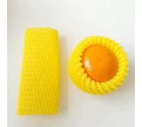 ApuaVireo&Co Poche à manches en filet en mousse, for légumes, fruits, bouteilles de vin, articles fragiles, sac en filet dédié(Yellow,12x7cm 510pcs)