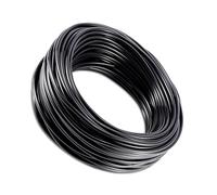 ApuaVireo&Co Tuyau d'irrigation Micro, Tube d'irrigation Micro Goutte à Goutte, Tuyau d'arrosage, Pi Noir, 12 mm x 5-100 m, Jardin(10m(32ft))