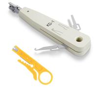 APXEL Mini Pince à Dénuder, LSA Outil de Pose Outil D'Installation Set, LSA Outils avec Coupe Fil et Mini Pince à Dénuder pour Prises Réseau Panneau Câbles et Panneaux de Brassage