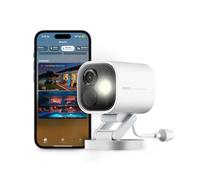 Aqara 4MP Caméra Hub G5 Pro PoE, HomeKit Secure Video, Routeur de Bordure Thread, Camera Exterieur Filaire, Vision Nocturne en Couleurs, AI Détection, Thread/Zigbee, Compatible Alexa, Google, Blanc