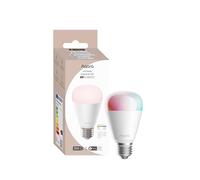 Aqara Ampoule LED T2 (E27, RGB CCT), Thread/Zigbee, Blanc Dimmable | 2000K-9000K, Changement de couleur RGB, 16 millions de Couleurs, Equivalent 75W, Matter,Compatible avec HomeKit, Alexa,Google