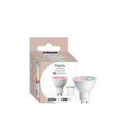 Aqara Ampoule LED T2 (GU10, RGB CCT), Thread/Zigbee, Blanc Dimmable | 2000K-9000K, Changement de couleur RGB, 16 millions de Couleurs, Equivalent 30W, Matter,Compatible HomeKit, Alexa,Google Home