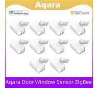 Aqara-Capteur de porte et fenêtre intelligent, alarme Zigbee MCCGQ11LM, fonctionne avec Xiaomi Home, Andrea ata Jia Gateway, Homekit Global Version 6pcs