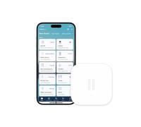 Aqara Capteur de Vibration, Nécessite Aqara Hub, Connexion Zigbee, Mini Détecteur de Bris de Vitrage sans Fil pour Système d'Alarme et Domotique Intelligente, Compatible avec Apple HomeKit, IFTTT