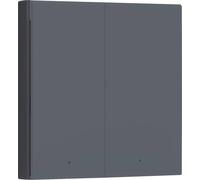 Aqara Commutateur mural sans fil WS-EUK04-G gris Apple HomeKit, Alexa, Google Home