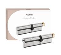 Aqara Cylindre Réglable-Nouvelle Version, 4 Clés Incluses | pour Aqara Serrure Connectée U200 et U200 Lite, Compatible Universellement avec Tous Types de Portes en UE,Fonction d urgence