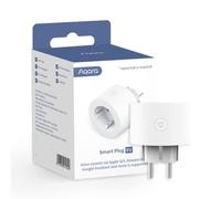 Aqara Prise intelligente SP-EUC01 Zigbee 3.0 2300 W, contrôle vocal, surveillance énergie - Blanc