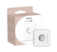 Aqara Prise Murale H2 EU, HUB Zigbee 3.0 requis, 16A, Programmation | Surveillance de l'énergie,Mode Minuterie, Commande Vocale, Compatible avec HomeKit, Alexa, Google Home, IFTTT