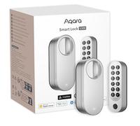 Aqara Serrure Connectée U200 avec Clavier à Empreinte Digitale, Argent | Matter sur Thread, Accès avec pple Home, Serrure Porte, Batterie Rechargeable, Compatible avec Alexa