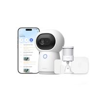 Aqara Système de Sécurité Y100, 2K PT Caméra Hub G3 et 3 Capteurs Intelligents, HomeGuardian, Automatisation Locale, alertes 24/7, Compatible HomeKit, Google Home, Alexa