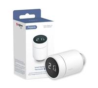 Aqara Tête Thermostatique Intelligente E1, REQUIRE AQARA HUB ZIGBEE 3.0, Robinet Thermostat Intelligent, Contrôle Vocal, Supporte Géorepérage, Compatible avec HomeKit, Alexa, Google Assistant et IFTTT
