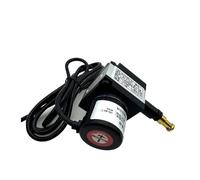AQHYEBNSR Capteur de déplacement à Fil Traction, boîte Haute précision, règle Test d'ouverture Porte, encodeur linéaire(4 20mA Measurement Range 0 1500mm)