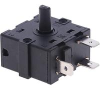 AQHYEBNSR Commutateur Encodeur 1 PCS AC 250V 16A 3 Sélecteur de commutateurs rotatifs réchauffeur Salle électrique la Broche 5pin(3 Pin)