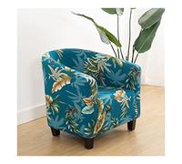 AQIGR Housse de Fauteuil Cabriolet 1 Place, Housse de Fauteuil Crapaud Extensible Chesterfield, Housse Fauteuil Salon Club il Lavable, Couverture de Fauteuil Facile à Installer (Color : #2)