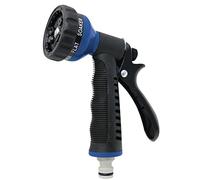 Aqua Control Pistolet d'arrosage 7 formes fabriqué en métal et caoutchouc, pour une utilisation confortable
