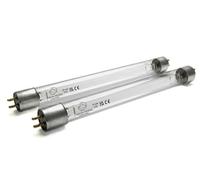 Aqua-Terra Lighting Lot de 2 tubes de rechange 6 W T5 UVC - 225 mm - Lampe germicide à double extrémité pour filtres de bassin et clarificateurs UV - Élimine les algues d'eau verte