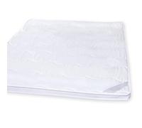 aqua-textil Ambiente sous-lit 200 x 220 cm Blanc Microfibre Surmatelas Fibre Creuse Garnissage Protège-Matelas