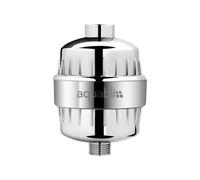 AquaBliss SF220 Filtre de douche universel haute performance avec cartouche multi-étages remplaçable - Soulage démangeaisons, eczéma et acné pour des cheveux, ongles et une peau éclatants - Chrome