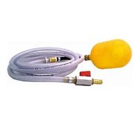 Aquaforte Bouchon de Tuyau Gonflable 145 - 200 mm, Convient à tous les Tuyaux et Évacuations, Gonflable avec une Pompe à main, 1,5 mètre de Tuyau, Raccord à manchon 9 mm