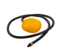 Aquaforte Bouchon de Tuyau Gonflable 72 - 92 mm, Convient à tous les Tuyaux et Évacuations, Gonflable avec une Pompe à main, 1,5 mètre de Tuyau, Raccord à manchon 9 mm, Noir