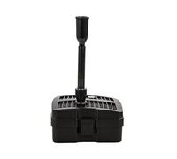 AquaForte GFU-2505 Pompe pour fontaine + 5W UV-C, Puissance 24W, Puissance max. Hauteur de refoulement 1,6 mètres, Max. Débit 1 m3 par heure, Débit max. Taille du bassin 1,5 m3, raccord 13/19/25 mm