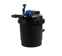 AquaForte GPF-2500 (11 Watt) Filtre sous Pression, Puissance 11 Watt, Tension 230V, Entrée/Sortie 19/25/33mm, Débit recommandé 6.000 l/h, Convient aux bassins d'agrément jusqu'à 6.000 litres