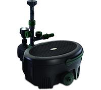 Aquagarden Inpond 5 en 1 6000 : système complet pour bassin comprenant une pompe, un filtre, un clarificateur UV, un éclairage LED et des éléments de fontaine. Idéal pour lutter contre les algues et o