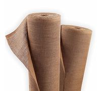 Aquagart 15 m x 1 m - Tissu de jute - 305 g/m² - Pour décoration de la maison et du jardin - Ruban de jute pour plantes - Protection hivernale - Tissu naturel - Protection des racines