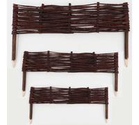 Aquagart Bordure décorative jardin - Marron