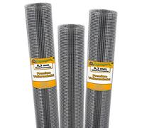 Aquagart® Grillage pour volière - 10 m x 1 m - Maille métallique 6,3 mm - Clôture en treillis métallique galvanisé